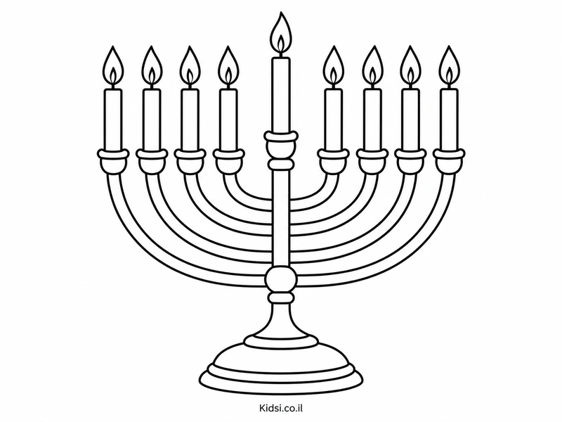 דפי צביעה לחגים