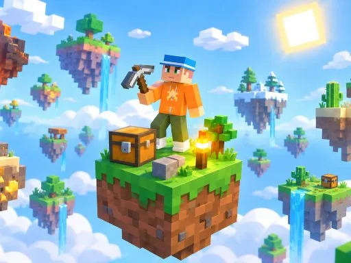 OneBlock Skyblock – אי של בלוק אחד