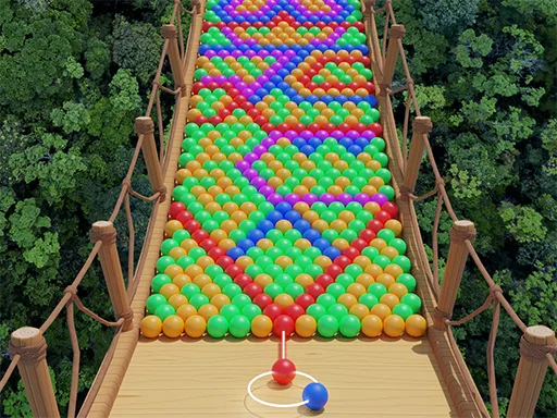 Bubble Fall – פאזל בועות צבעוני