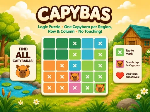 Capybas – פאזל קפיברות