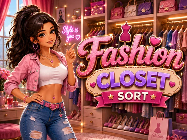 מיון ארון בגדים - Fashion Closet Sort