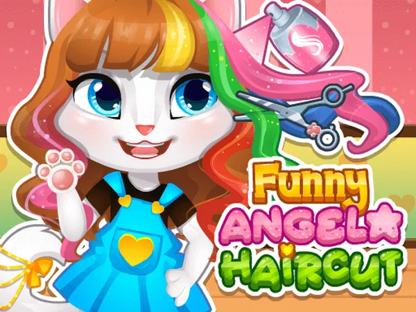 התספורת המצחיקה של אנג'לה – Funny Angela Haircut
