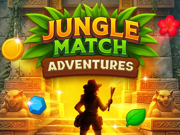 הרפתקת ההתאמות בג'ונגל - Jungle Match Adventures
