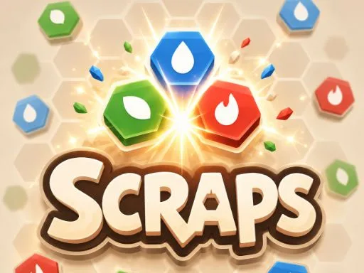 Scraps! – פאזל משושים וצבעים